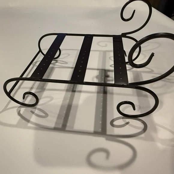 Metal Earring Display Stand - Black - Picture 3 of 5